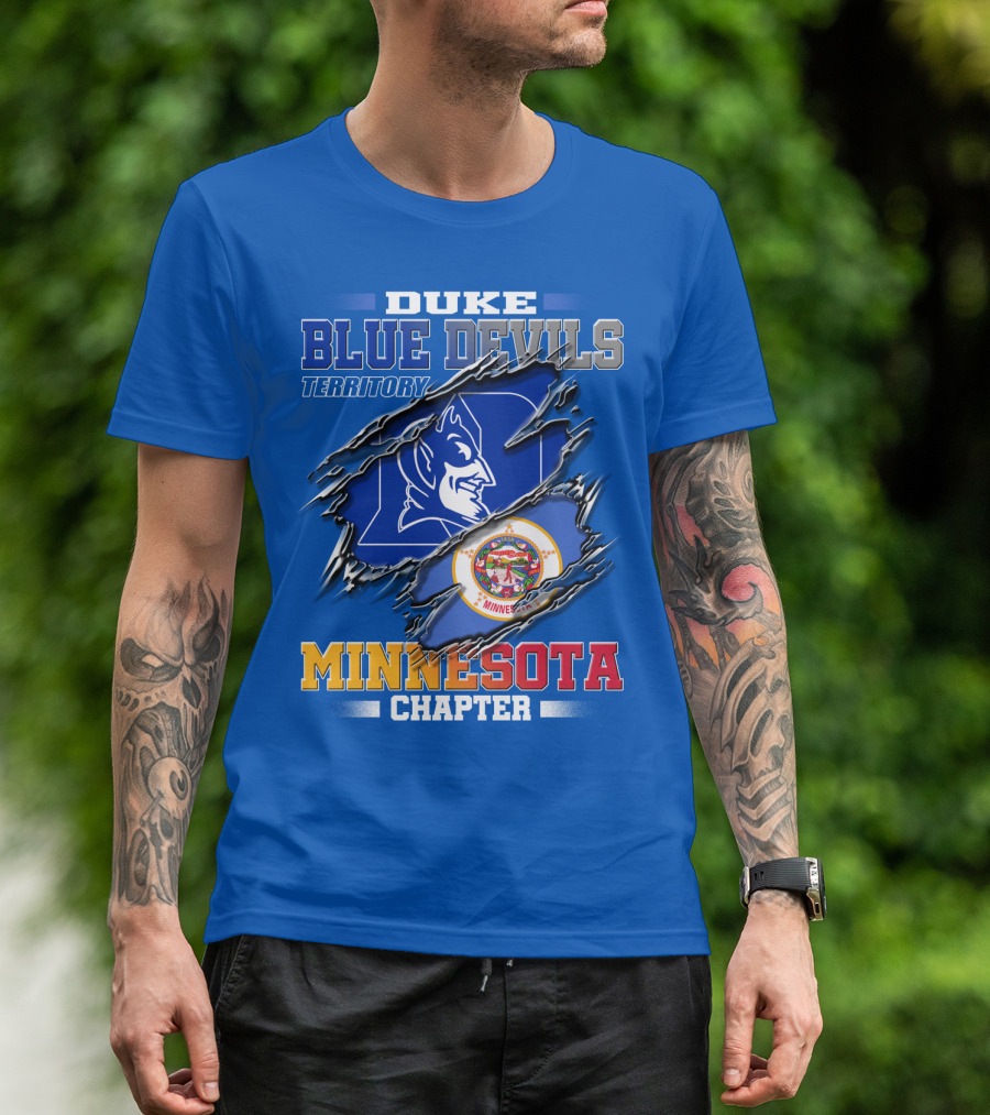 DUKE BLUE DEVILS TERRITORY MINNESOTA CHAPTER T-Shirt