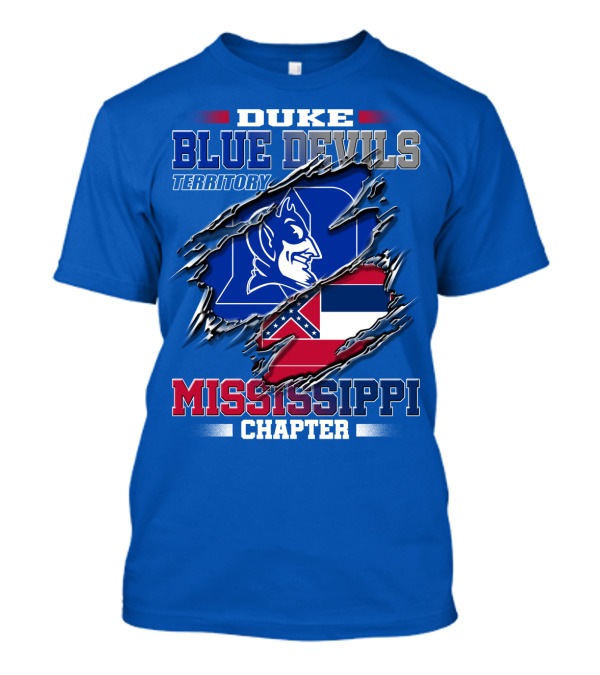 Duke Blue Devils Territory Mississippi Chapter T-Shirt