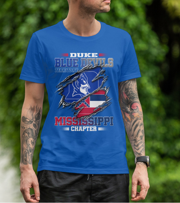 Duke Blue Devils Territory Mississippi Chapter T-Shirt