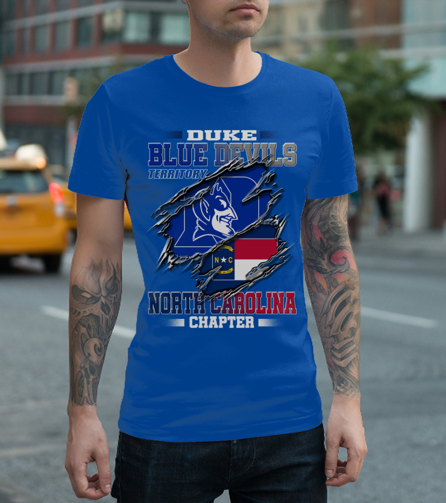 Duke Blue Devils Territory North Carolina Chapter T-Shirt
