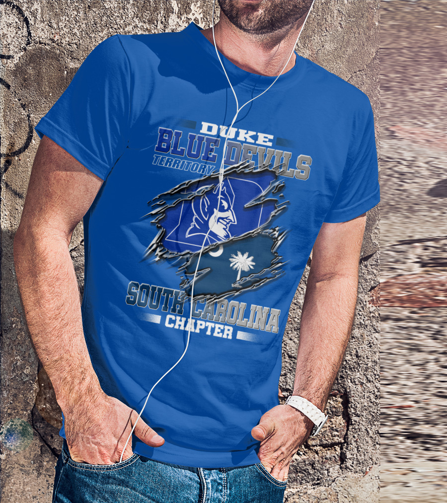 Duke Blue Devils Territory South Carolina Chapter T-Shirt