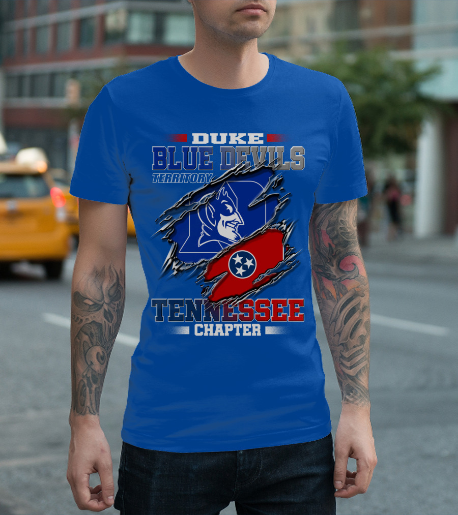 Duke Blue Devils Territory Tennessee Chapter T-Shirt