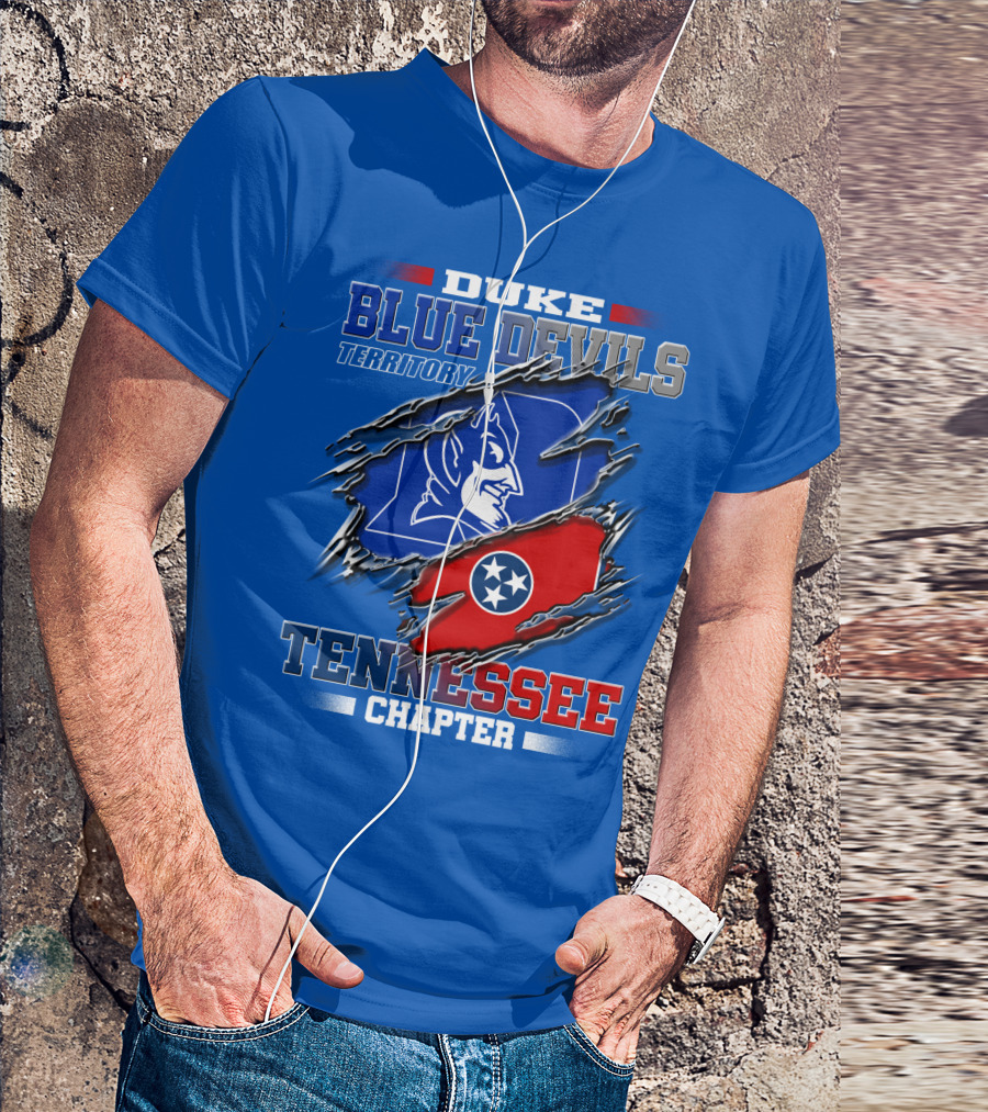 Duke Blue Devils Territory Tennessee Chapter T-Shirt