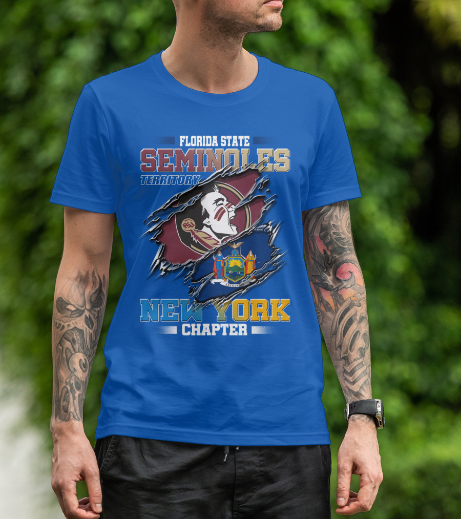 Florida State Seminoles Territory New York Chapter T-Shirt