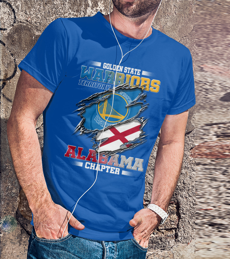 Golden State Warriors Territory Alabama Chapter T-Shirt