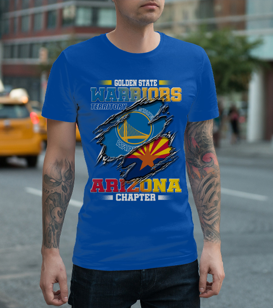 Golden State Warriors Territory Arizona Chapter T-Shirt