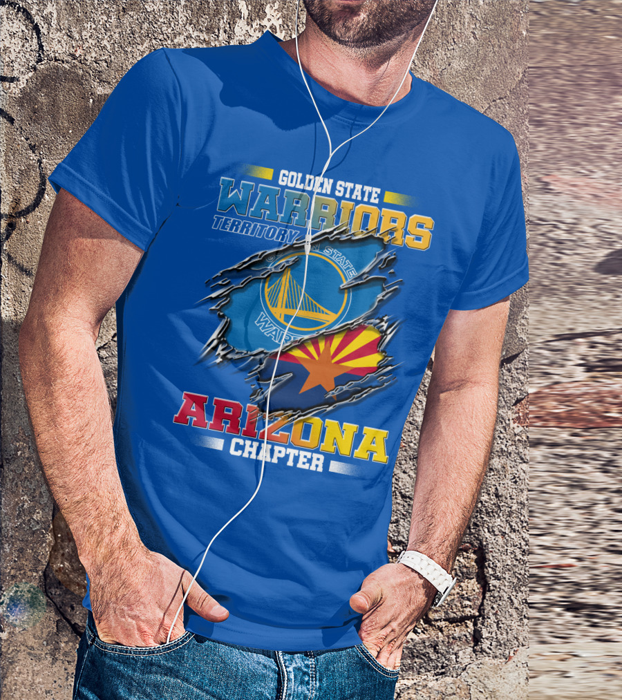 Golden State Warriors Territory Arizona Chapter T-Shirt