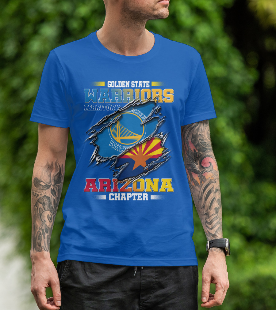 Golden State Warriors Territory Arizona Chapter T-Shirt