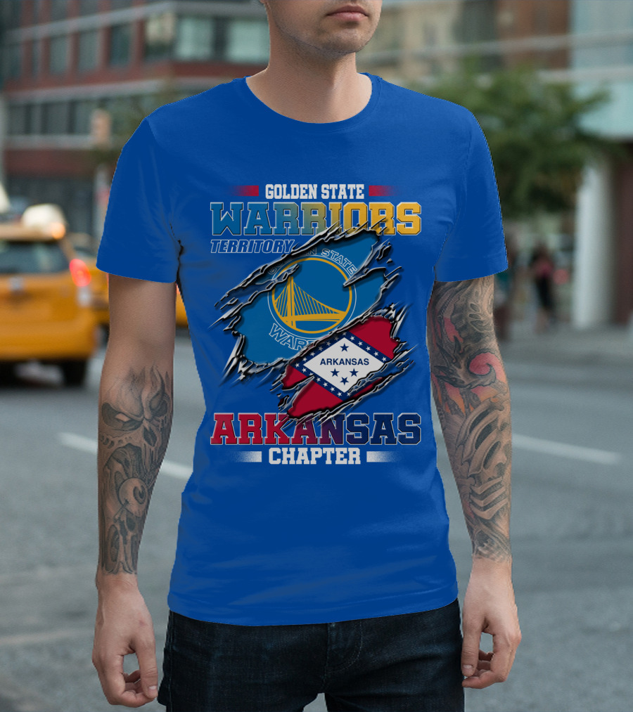 Golden State Warriors Territory Arkansas Chapter T-Shirt