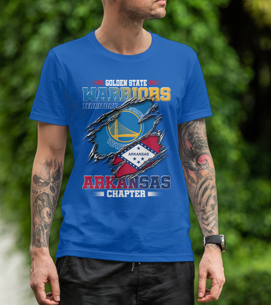 Golden State Warriors Territory Arkansas Chapter T-Shirt