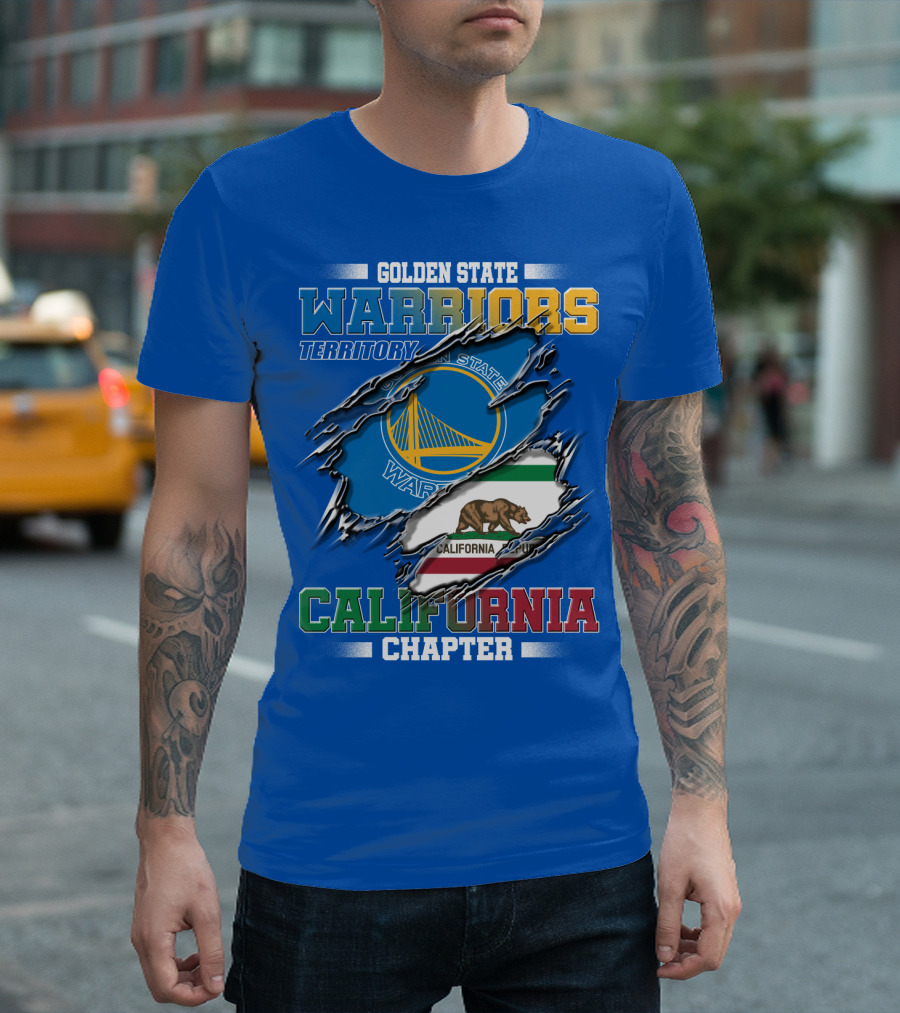 Golden State Warriors Territory California Chapter T-Shirt