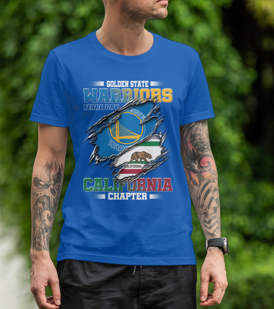 Golden State Warriors Territory California Chapter T-Shirt