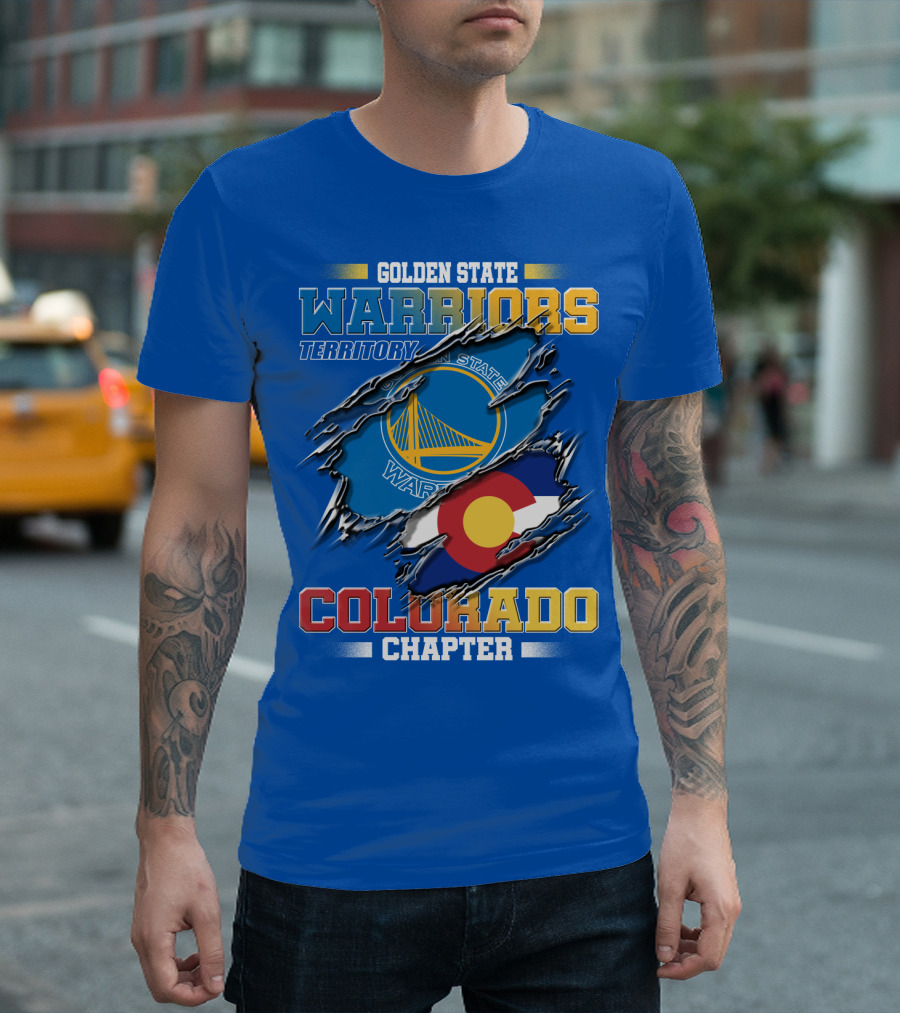 Golden State Warriors Territory Colorado Chapter T-Shirt