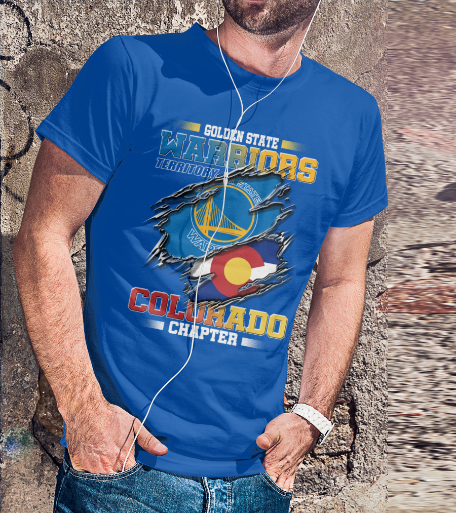 Golden State Warriors Territory Colorado Chapter T-Shirt