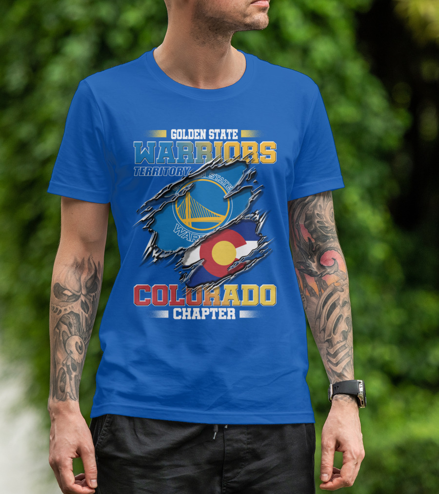 Golden State Warriors Territory Colorado Chapter T-Shirt