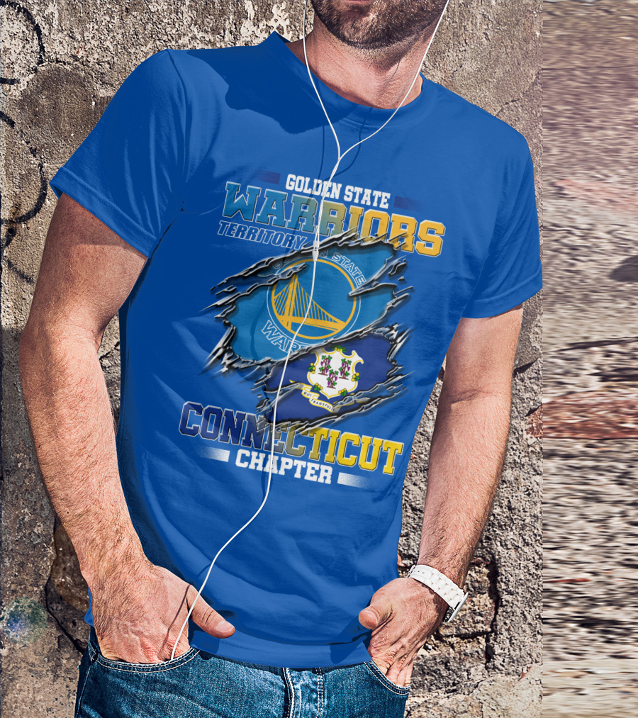 Golden State Warriors Territory Connecticut Chapter T-Shirt