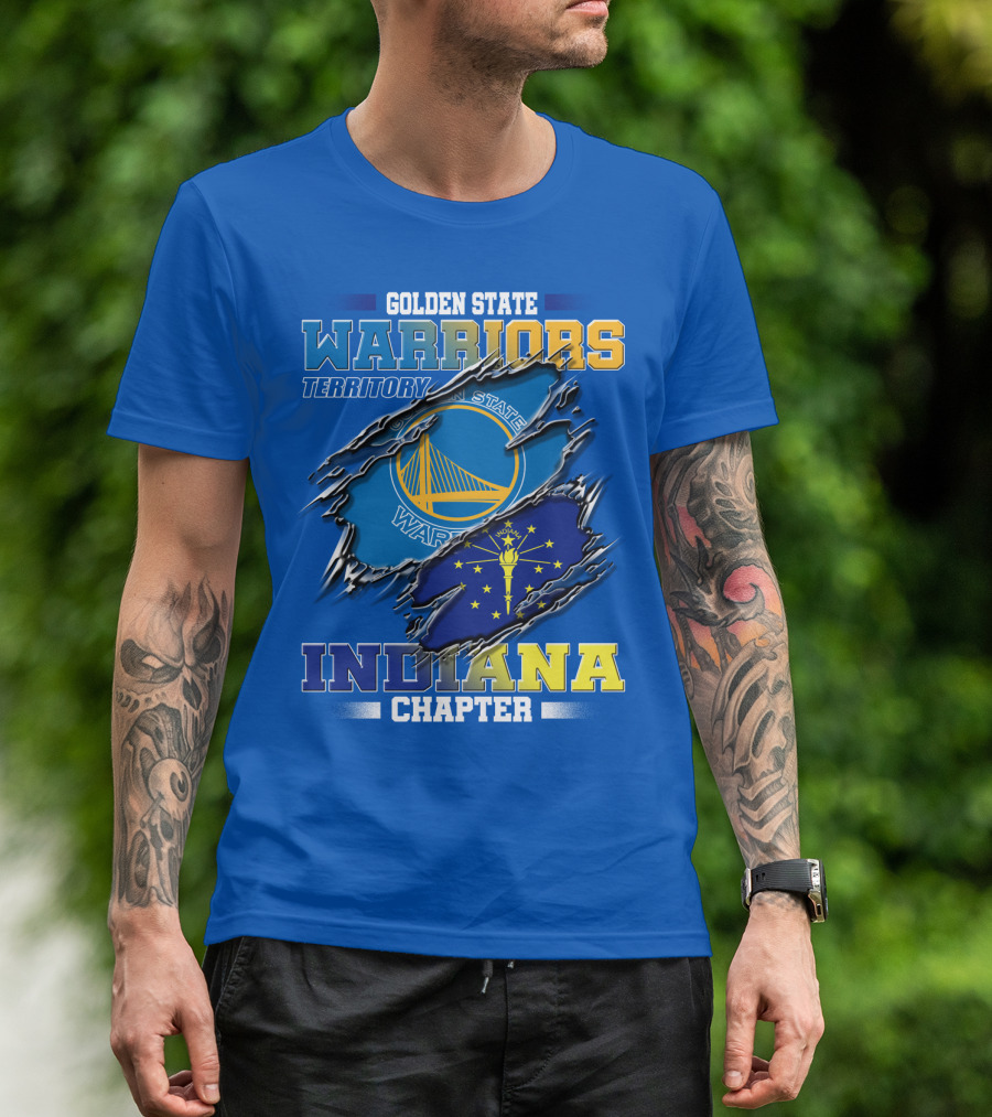 Golden State Warriors Territory Indiana Chapter T-Shirt