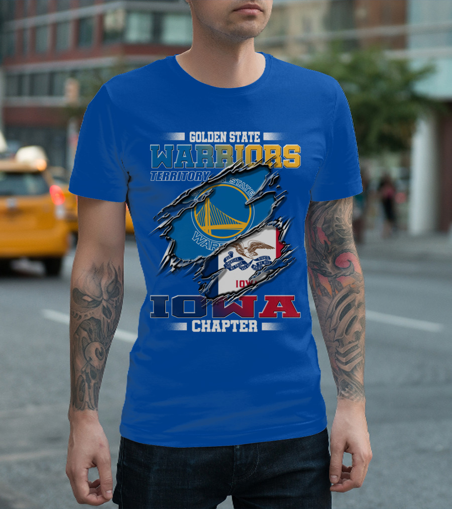 Golden State Warriors Territory Iowa Chapter T-Shirt