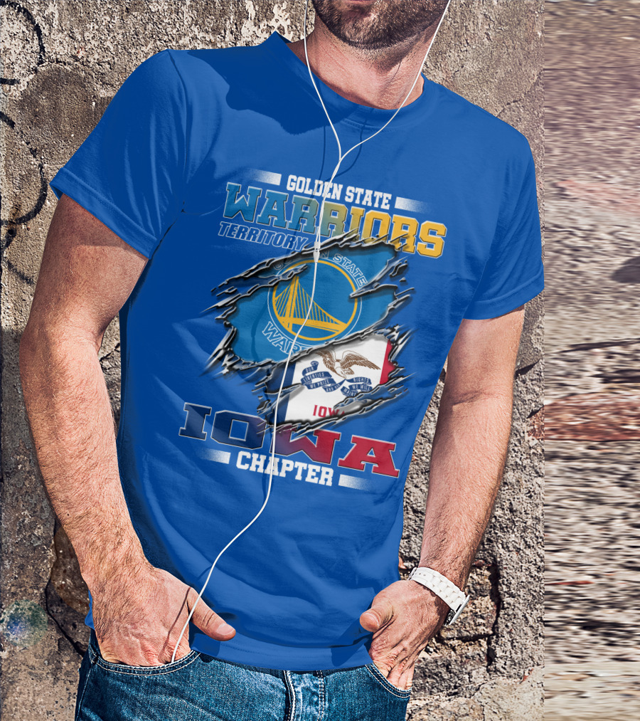 Golden State Warriors Territory Iowa Chapter T-Shirt