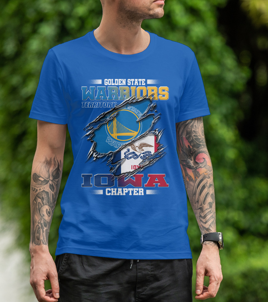 Golden State Warriors Territory Iowa Chapter T-Shirt