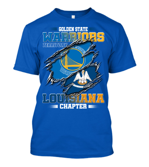 Golden State Warriors Territory Louisiana Chapter T-Shirt