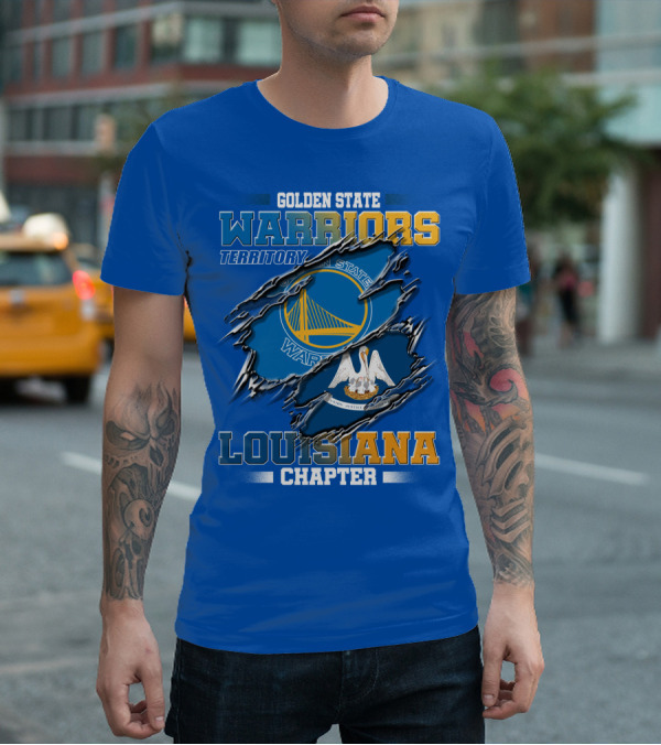 Golden State Warriors Territory Louisiana Chapter T-Shirt