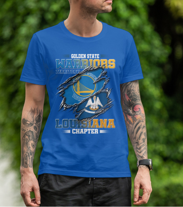 Golden State Warriors Territory Louisiana Chapter T-Shirt