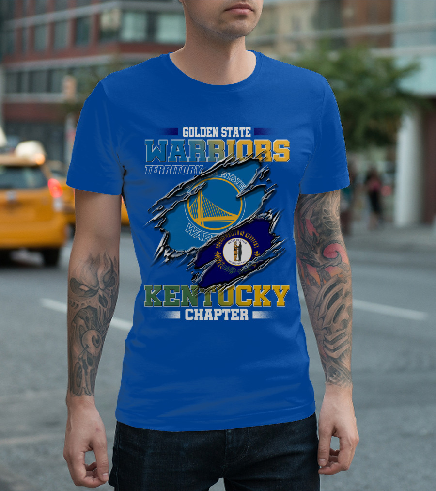 Golden State Warriors Territory Kentucky Chapter T-Shirt