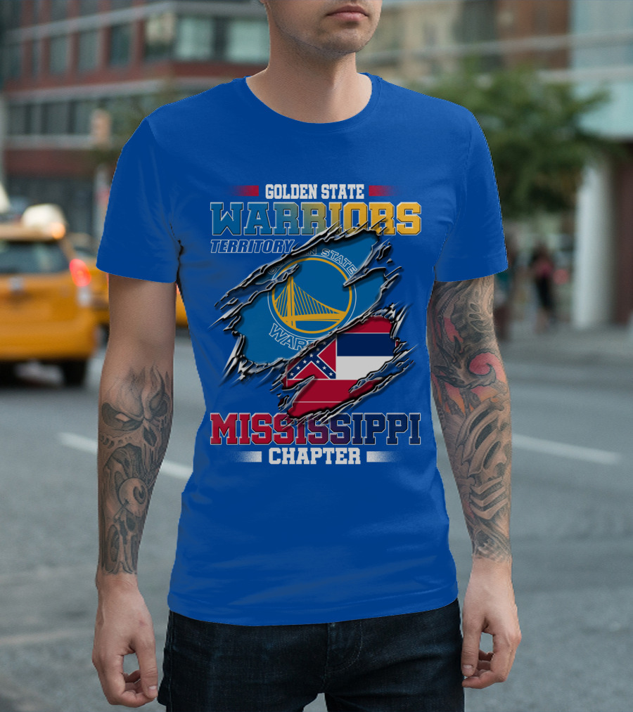 Golden State Warriors Territory Mississippi Chapter T-Shirt