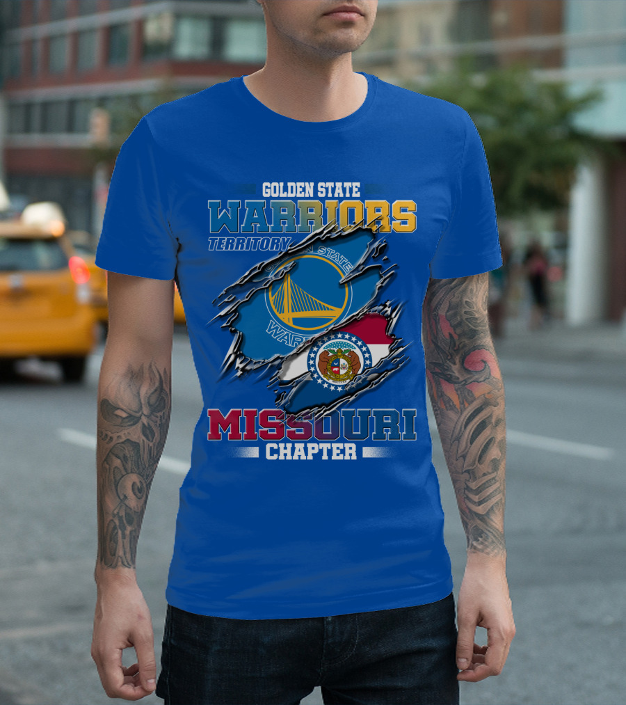 Golden State Warriors Territory Missouri Chapter T-Shirt