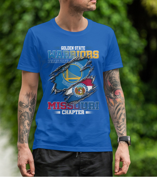 Golden State Warriors Territory Missouri Chapter T-Shirt