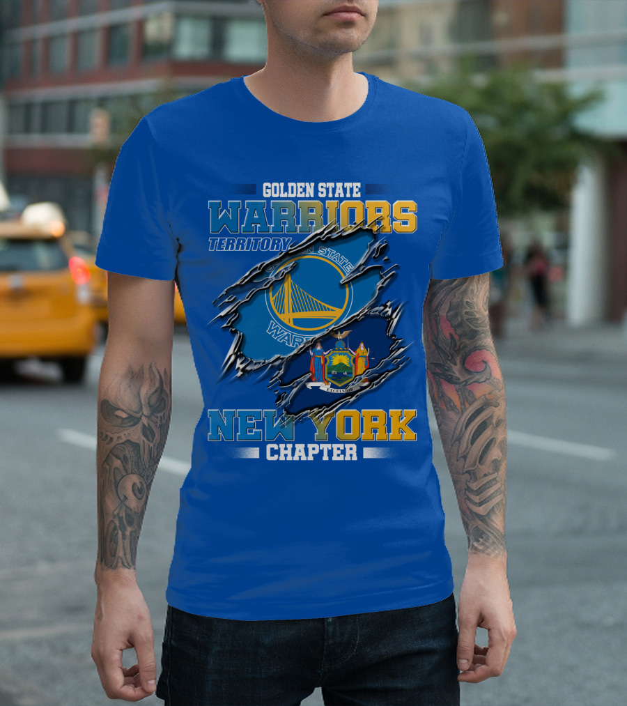 Golden State Warriors Territory New York Chapter T-Shirt