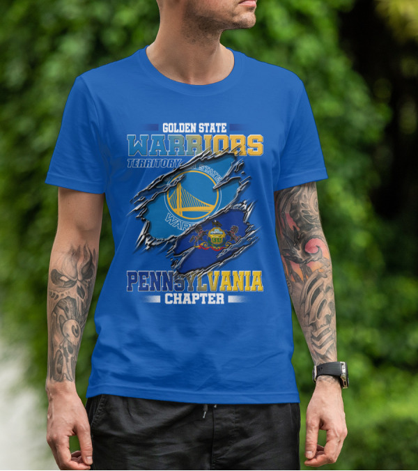 Golden State Warriors Territory Pennsylvania Chapter T-Shirt
