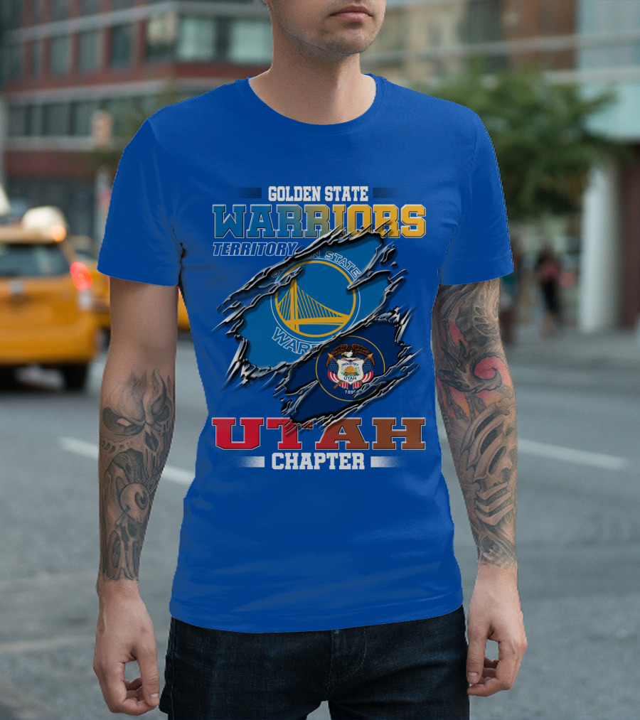 Golden State Warriors Territory Utah Chapter T-Shirt