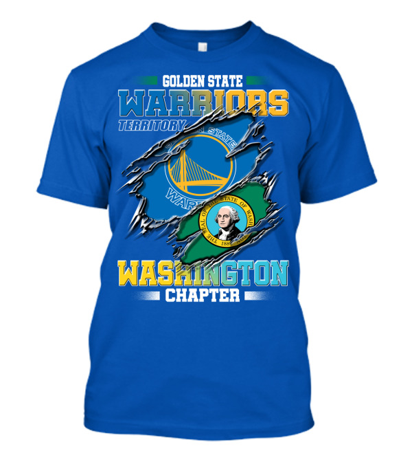 Golden State Warriors Territory Washington Chapter T-Shirt