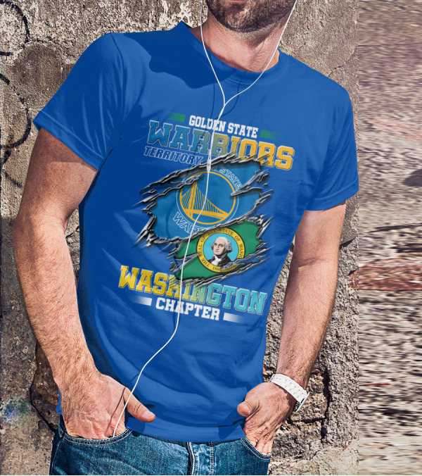 Golden State Warriors Territory Washington Chapter T-Shirt