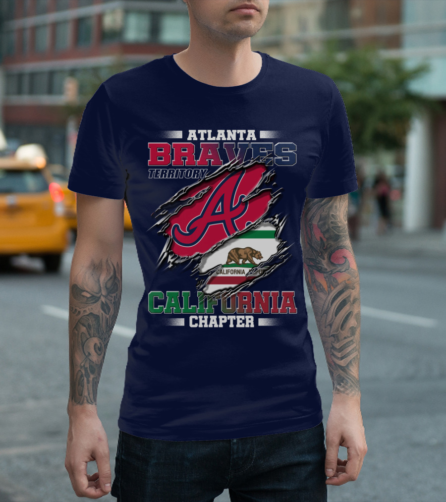 Atlanta Braves Territory California Chapter T-Shirt