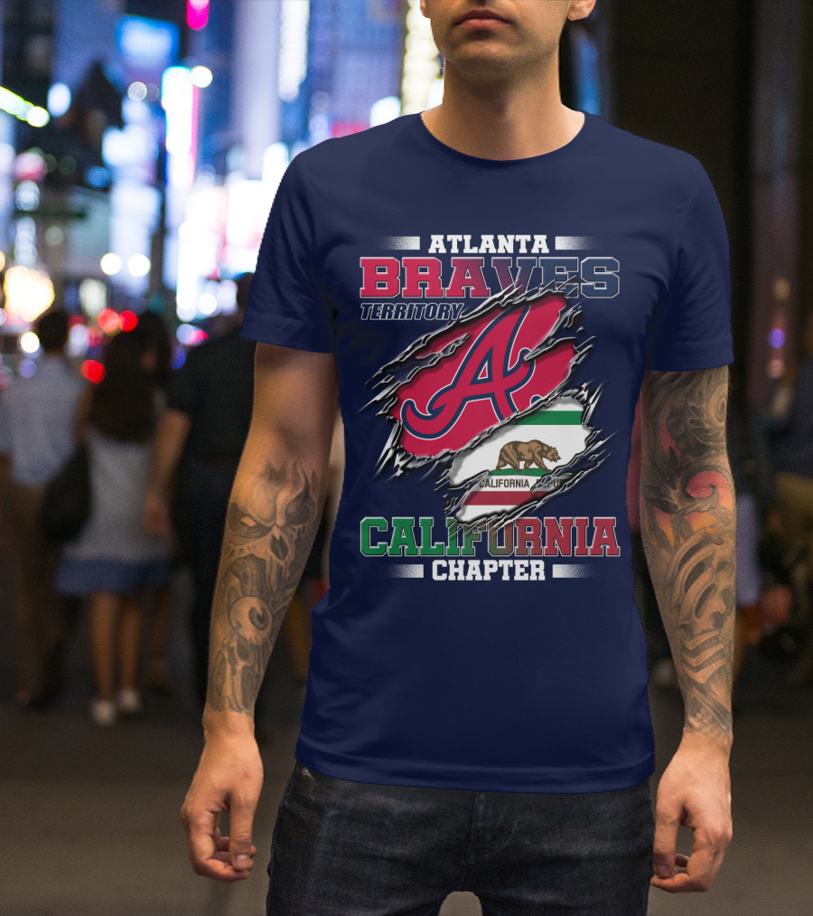 Atlanta Braves Territory California Chapter T-Shirt
