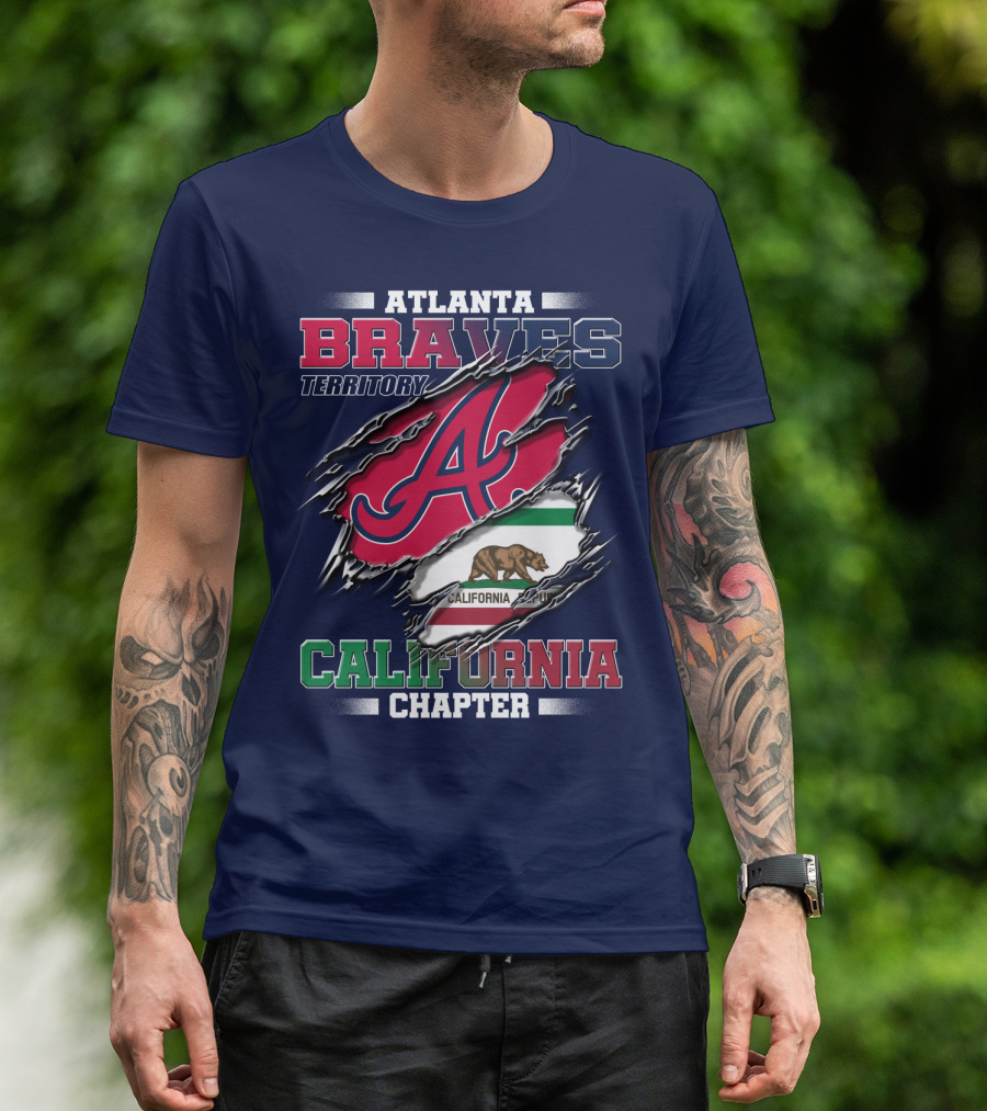 Atlanta Braves Territory California Chapter T-Shirt