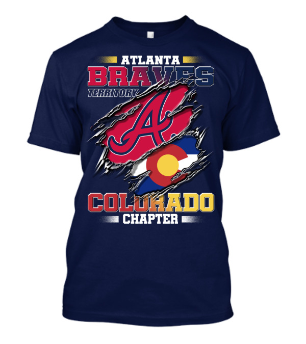 Atlanta Braves Territory Colorado Chapter T-Shirt