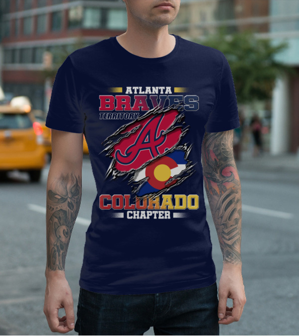 Atlanta Braves Territory Colorado Chapter T-Shirt