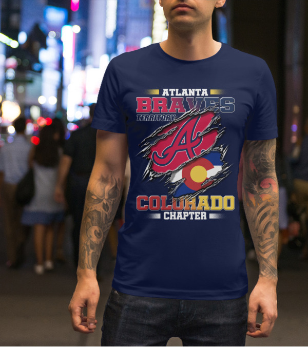 Atlanta Braves Territory Colorado Chapter T-Shirt