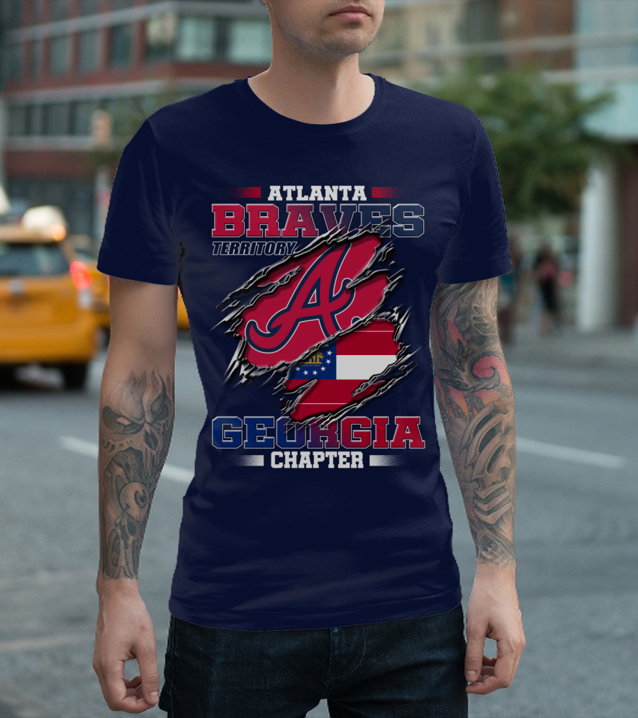 Atlanta Braves Territory Georgia Chapter T-Shirt