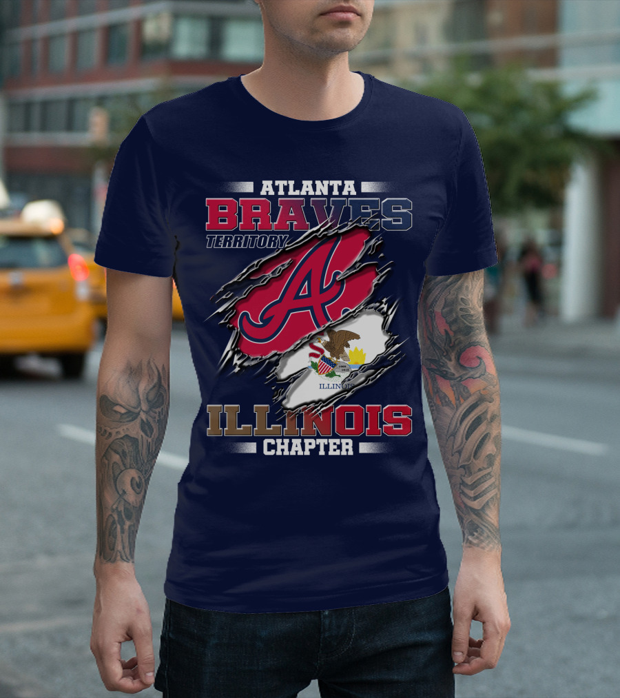 ATLANTA BRAVES TERRITORY ILLINOIS CHAPTER T-Shirt