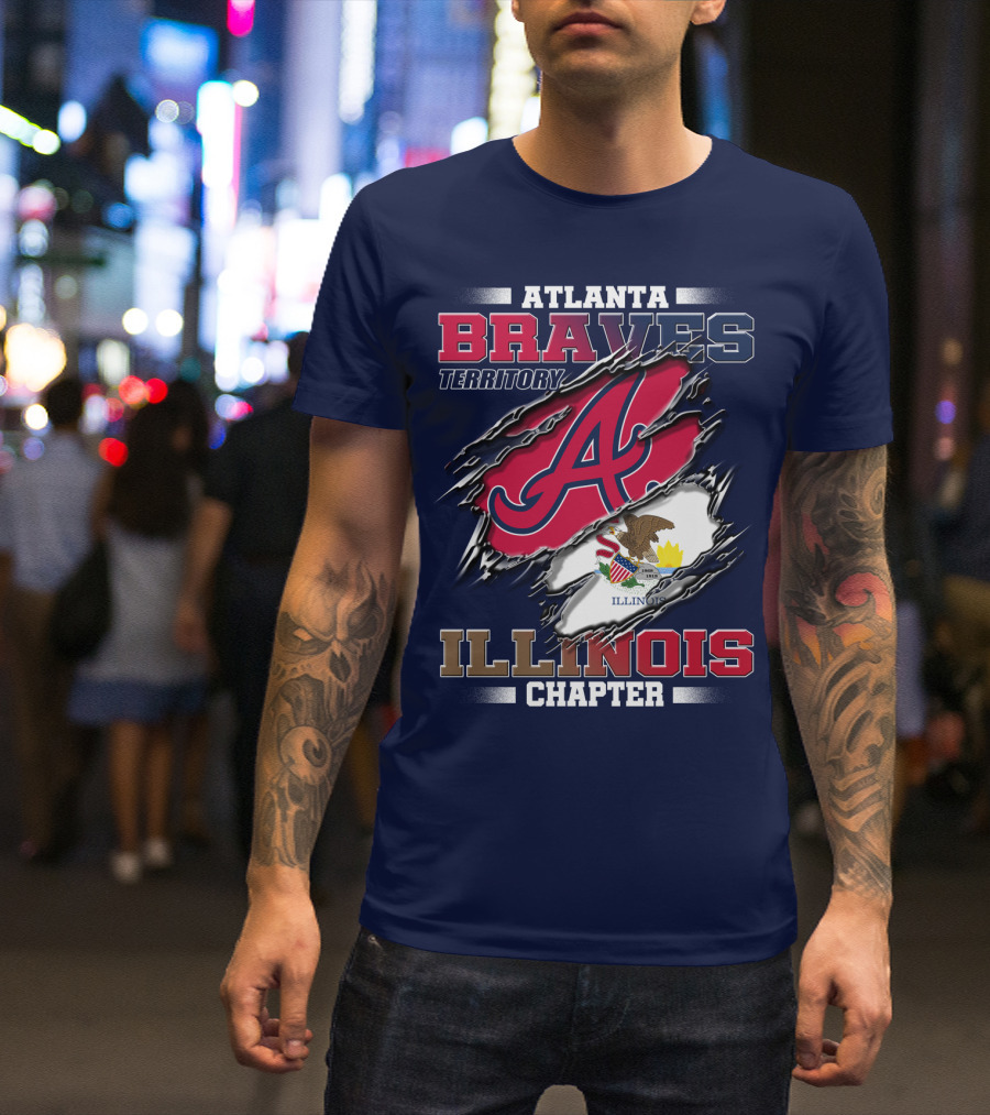 ATLANTA BRAVES TERRITORY ILLINOIS CHAPTER T-Shirt