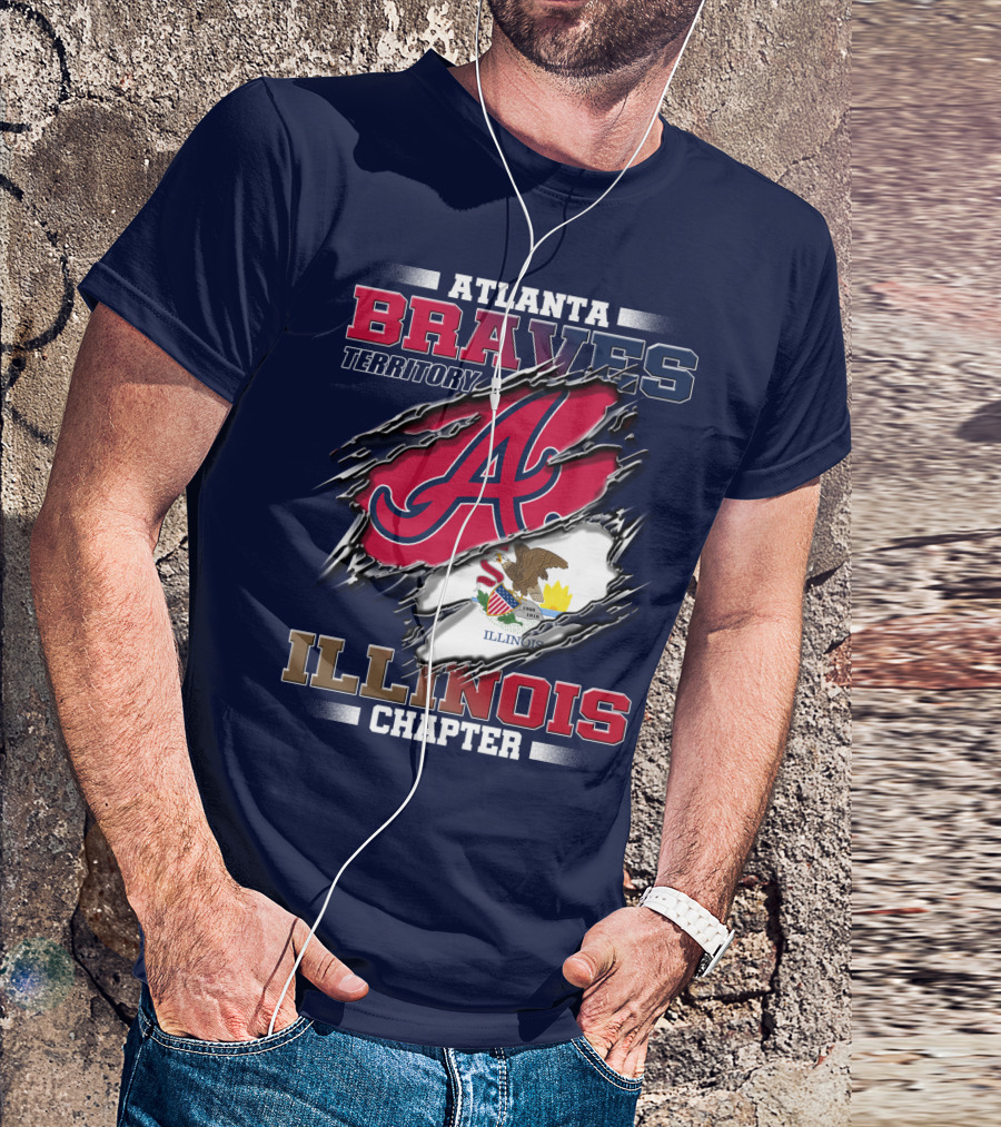ATLANTA BRAVES TERRITORY ILLINOIS CHAPTER T-Shirt