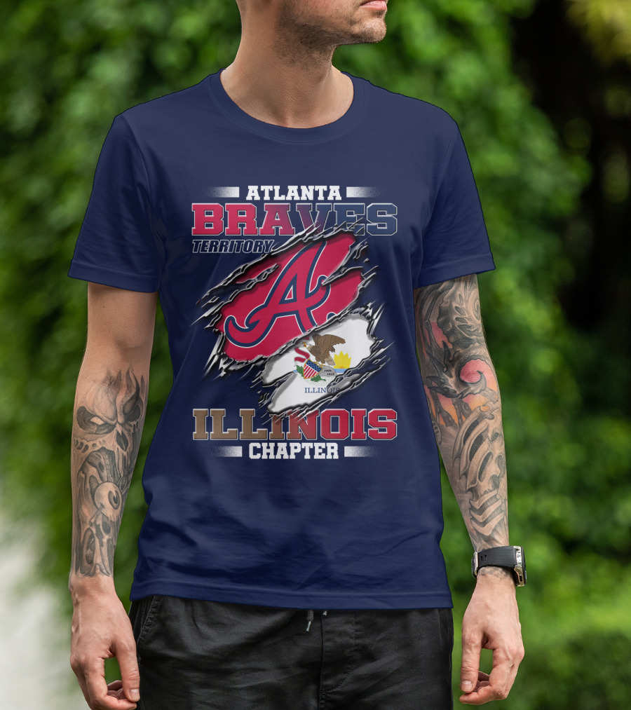 ATLANTA BRAVES TERRITORY ILLINOIS CHAPTER T-Shirt
