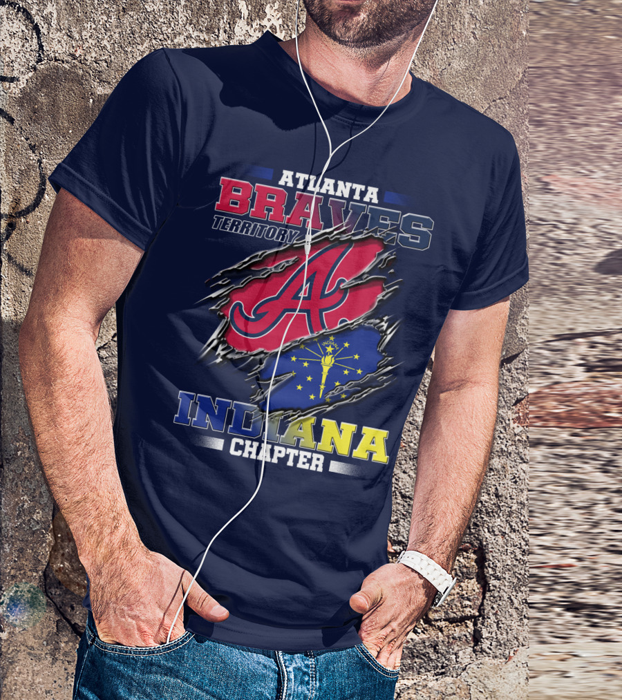Atlanta Braves Territory Indiana Chapter T-Shirt