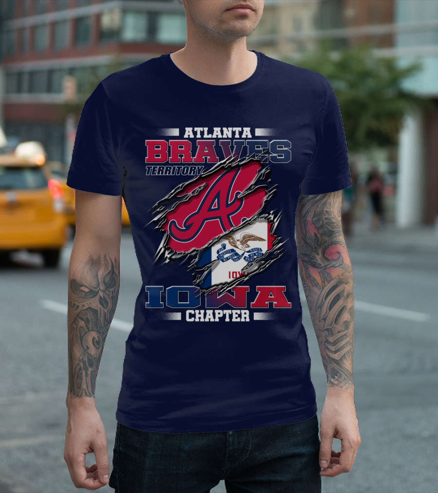 Atlanta Braves Territory Iowa Chapter T-Shirt