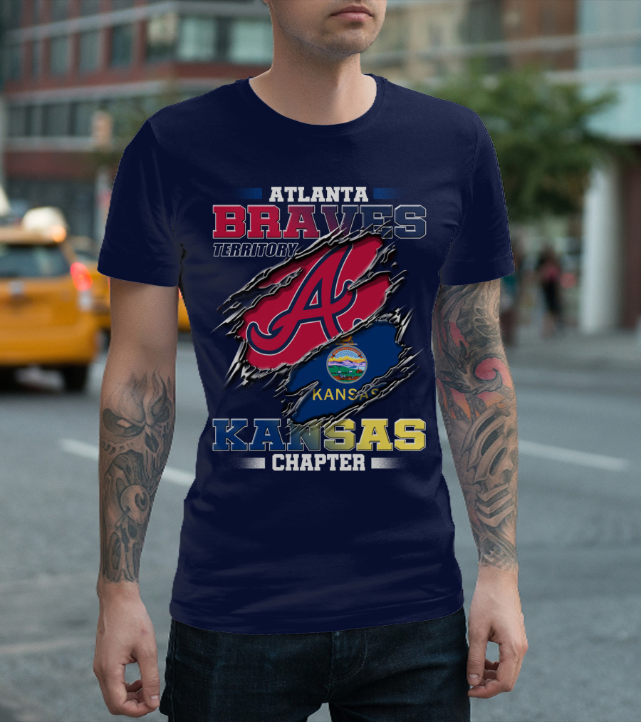 Atlanta Braves Territory Kansas Chapter T-Shirt